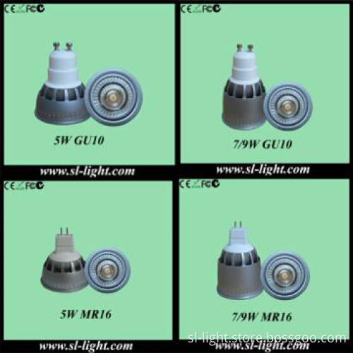 2013 New designed GU10/MR16 5W/7W/9W led spotlight